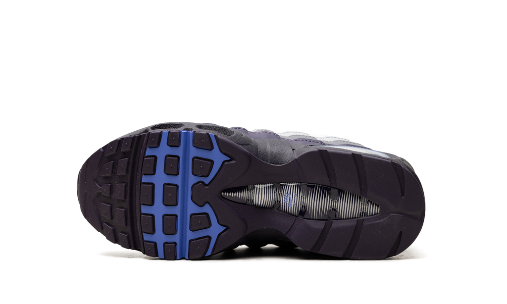 "Photon Dust / Sapphire Raisin" Air Max 95 GS II4130 017 - product image from the listing.