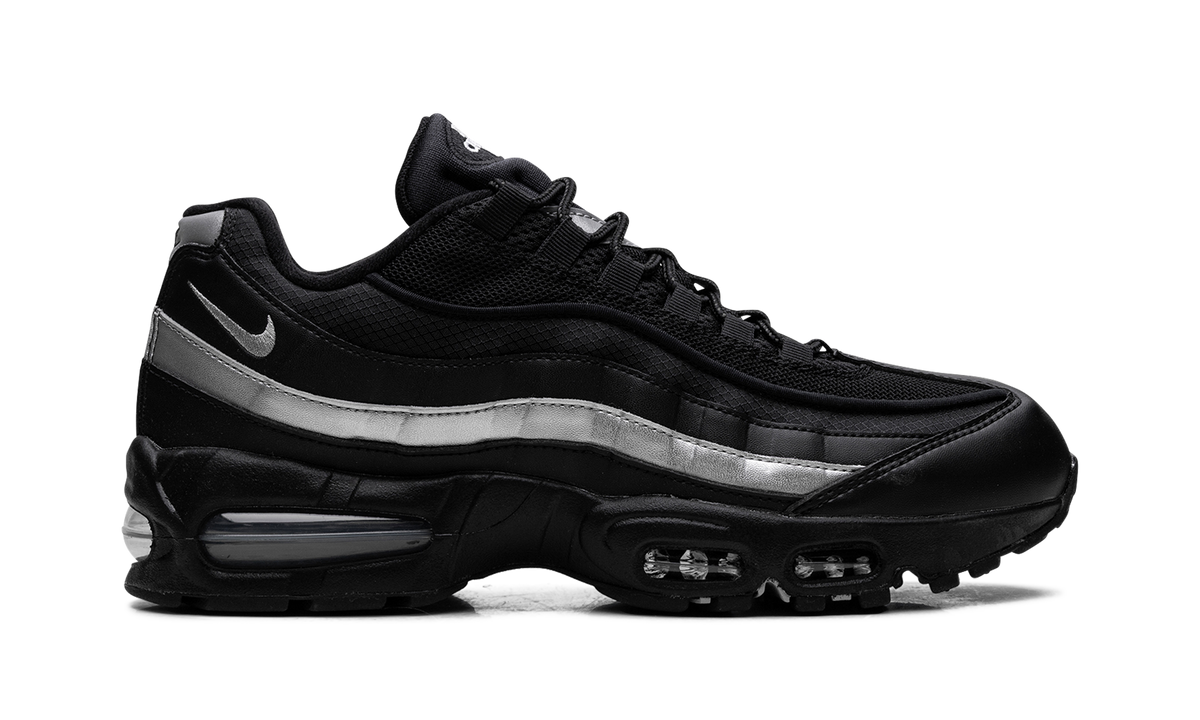 "Black / Metallic Silver" Air Max 95 IB1667 003 - product image from the listing.