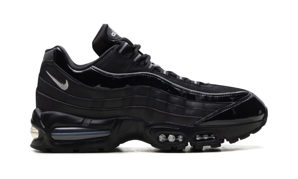 Women's Air Max 95 OG "Big Bubble Black Patent" IB6397 001 - product image from the listing.