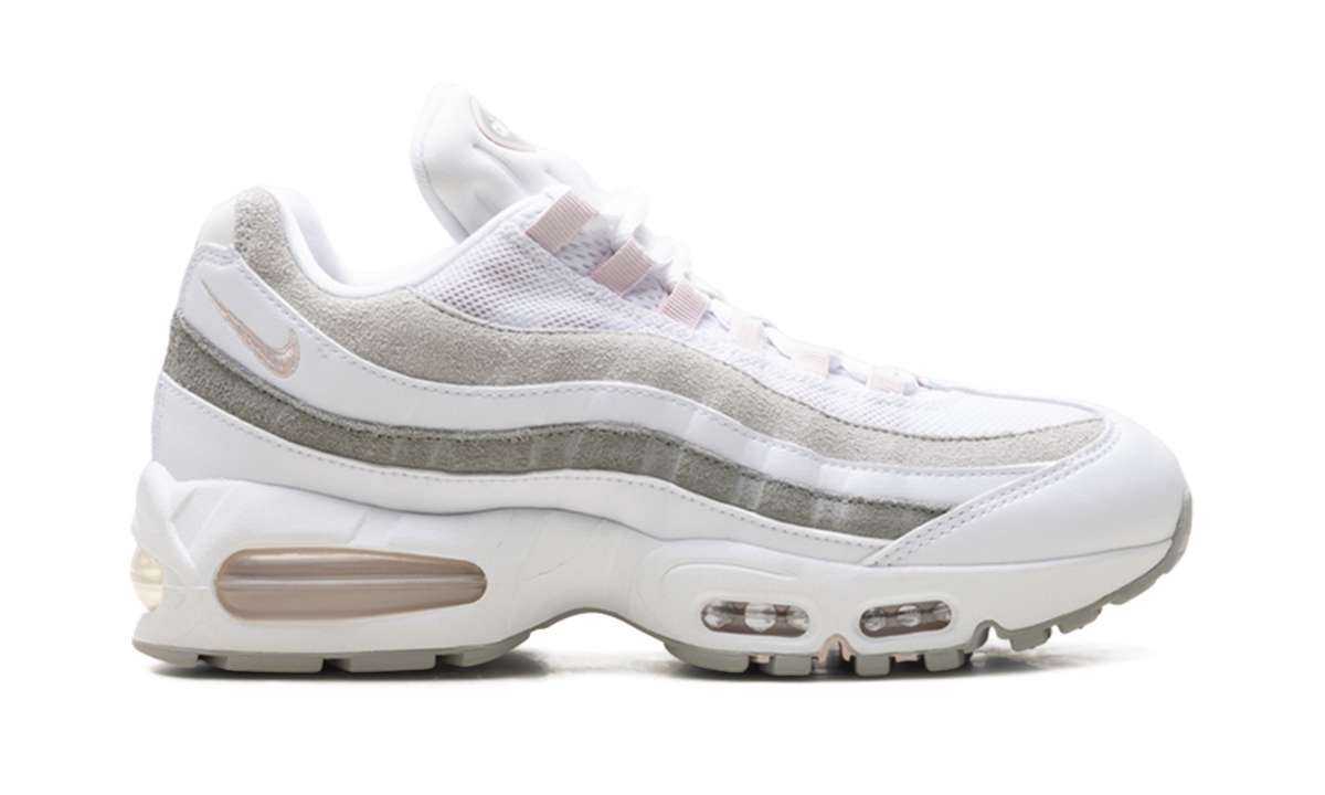 Women's Air Max 95 OG "Big Bubble White Pearl Grey" IB6396 102 - product image from the listing.