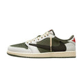 "Medium Olive" Air Jordan 1 Retro Low OG SP x Travis Scott DM7866-200 - product image from the listing.