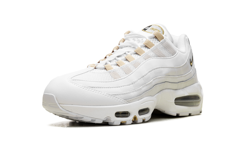 "White Team Gold" Air Max 95 OG Big Bubble IB1667 101 - product image from the listing.
