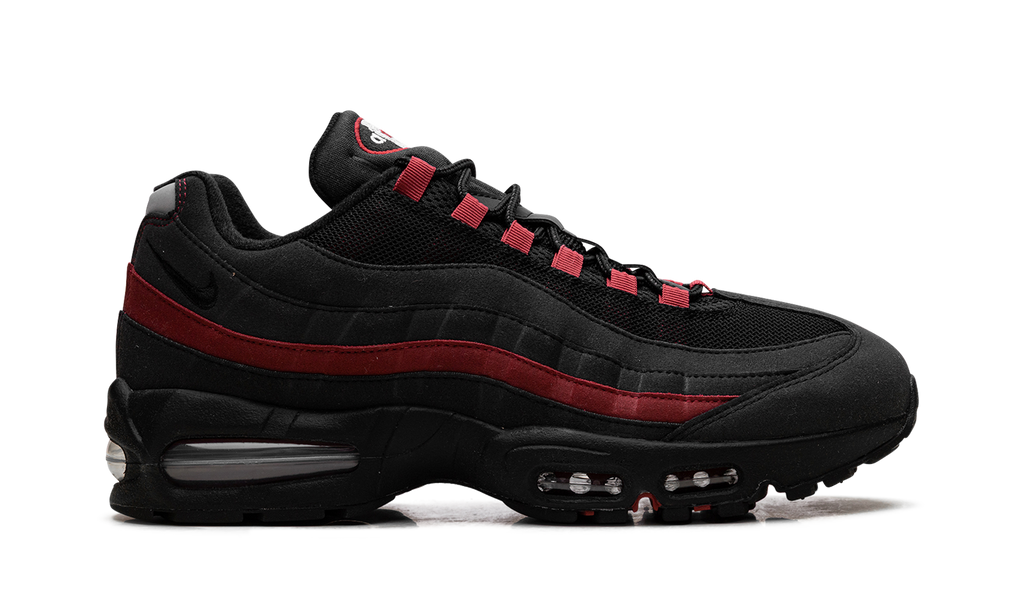 "Black / Team Crimson" Nike Air Max 95 HM4740 008 - product image from the listing.