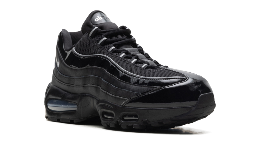 Women's Air Max 95 OG "Big Bubble Black Patent" IB6397 001 - product image from the listing.