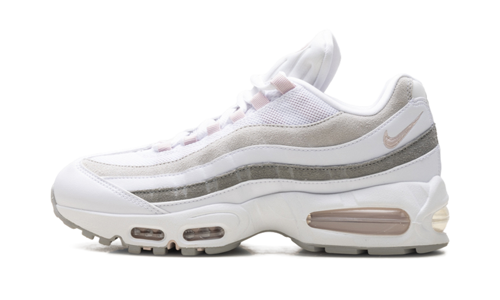 Women's Air Max 95 OG "Big Bubble White Pearl Grey" IB6396 102 - product image from the listing.