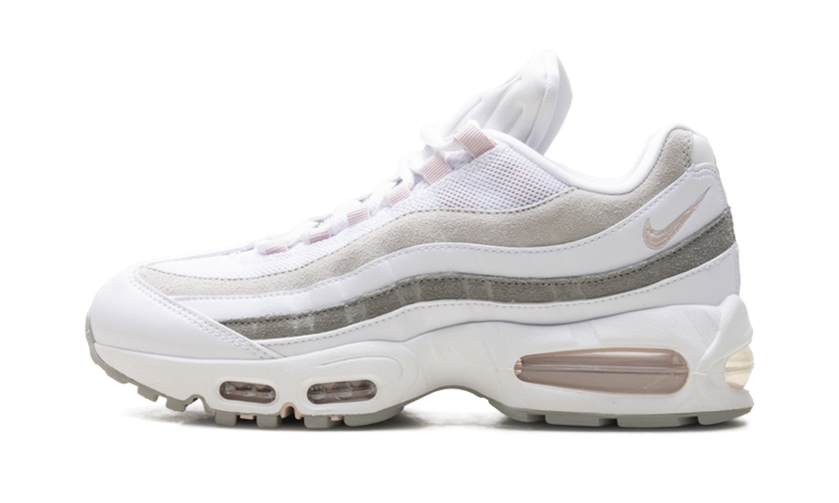 Women's Air Max 95 OG "Big Bubble White Pearl Grey" IB6396 102 - product image from the listing.